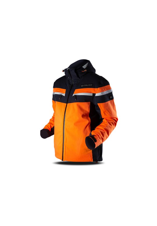 TRIMM - Kurtka Trimm FUSION. Kolor: wielokolorowy, niebieski, biały, pomarańczowy. Sezon: zima. Sport: narciarstwo