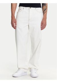 TOMMY HILFIGER - Tommy Hilfiger Jeansy F1 Movie MW0MW41381 Écru Loose Fit. Kolor: kremowy #1