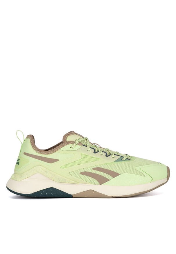 Reebok Sneakersy NANOFLEX ADVENTURE T 100033331 Zielony. Kolor: zielony. Materiał: materiał