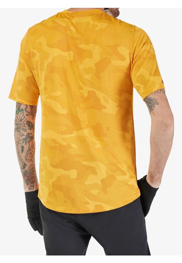 FOX - Koszulka rowerowa męska Fox Ranger Tru Dri SS Jersey. Kolor: żółty. Materiał: jersey
