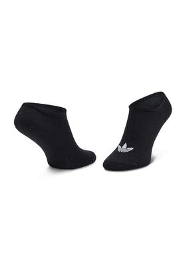 Adidas - adidas Skarpety krótkie Trefoil Liner FT8524 Biały. Kolor: biały. Materiał: materiał