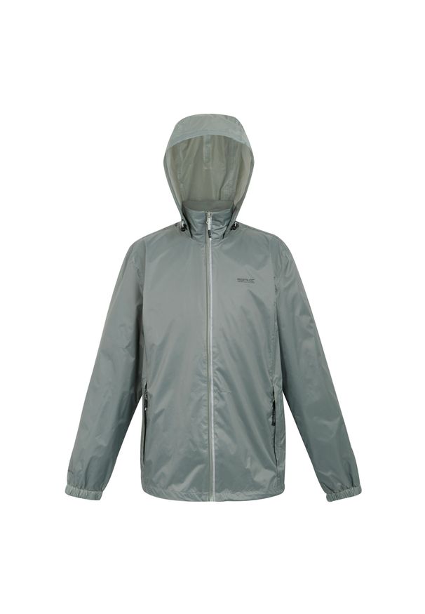 Regatta - Męska Kurtka Przeciwdeszczowa Lyle IV. Kolor: szary. Sport: turystyka piesza