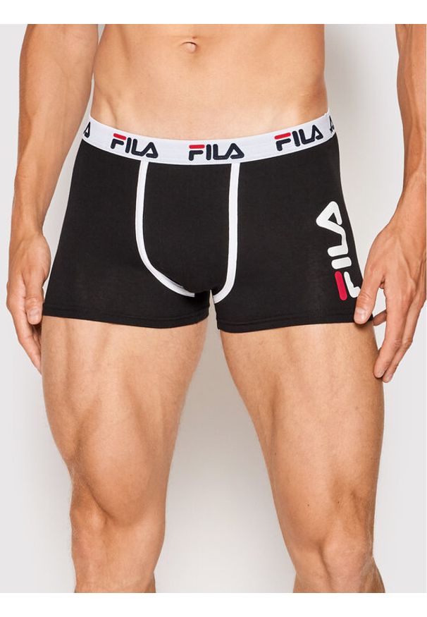 Fila Bokserki FU5040 Czarny. Kolor: czarny. Materiał: bawełna