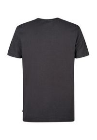 Petrol Industries T-Shirt M-1050-TSR604 Czarny Regular Fit. Kolor: czarny. Materiał: bawełna #6