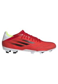 Adidas - Buty piłkarskie korki adidas X Speedflow.3 FG FY3298. Zapięcie: sznurówki. Materiał: materiał. Szerokość cholewki: normalna. Sport: piłka nożna #1