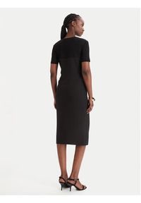 Patrizia Pepe Sukienka koktajlowa 8A1596/A701-K103 Czarny Regular Fit. Kolor: czarny. Materiał: syntetyk. Styl: wizytowy #4