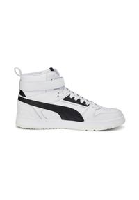 Buty do chodzenia męskie Puma Rbd Game. Wysokość cholewki: za kostkę. Zapięcie: sznurówki. Kolor: biały. Materiał: materiał, syntetyk, guma. Szerokość cholewki: normalna. Sport: turystyka piesza #2