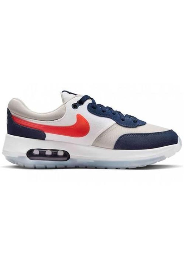 Buty do chodzenia damskie Nike Air Max Motif. Zapięcie: sznurówki. Kolor: biały. Materiał: guma, tkanina. Szerokość cholewki: normalna. Model: Nike Air Max. Sport: turystyka piesza