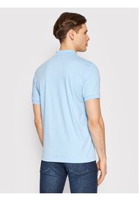 Lacoste Polo DH2050 Niebieski Regular Fit. Typ kołnierza: polo. Kolor: niebieski. Materiał: bawełna #3