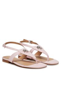 Lauren Ralph Lauren - LAUREN RALPH LAUREN Sandały Everley 802959146008 Różowy. Kolor: różowy. Materiał: skóra