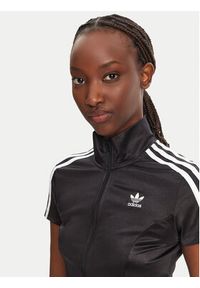 Adidas - adidas Bluzka adicolor JD0277 Czarny Slim Fit. Kolor: czarny. Materiał: syntetyk #5