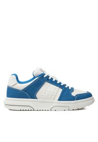 Tommy Jeans Sneakersy The Brooklyn Mix Material EM0EM01428 Niebieski. Kolor: niebieski #1