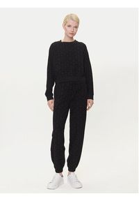 Hugo - HUGO Bluza 50545210 Czarny Regular Fit. Kolor: czarny. Materiał: bawełna #5