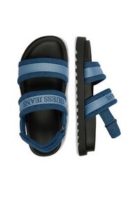 Guess Jeans Sandały EO-GJ2122 Niebieski. Kolor: niebieski. Materiał: materiał #3