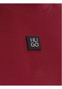 Hugo T-Shirt Dingley 50496386 Czerwony Regular Fit. Kolor: czerwony. Materiał: bawełna