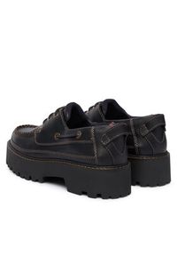 Tommy Jeans Półbuty Archive '01 Boat Shoe Leather EN0EN03003 Czarny. Kolor: czarny. Materiał: skóra #4