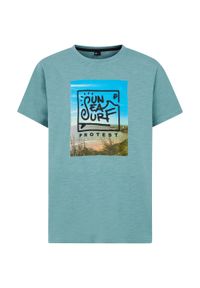 Protest - T-Shirt chłopięcy junior PROTEST PRTPeter. Kolor: wielokolorowy, niebieski, zielony