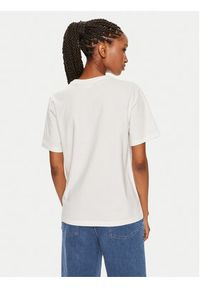 Vila T-Shirt Sybil 14097443 Biały Regular Fit. Kolor: biały. Materiał: bawełna #5