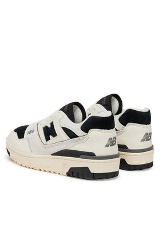 New Balance Sneakersy BB550LEG Beżowy. Kolor: beżowy. Materiał: skóra, zamsz