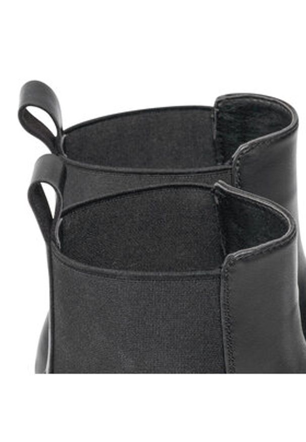 Jenny Fairy Sztyblety WS5865-07 Czarny. Kolor: czarny. Materiał: skóra