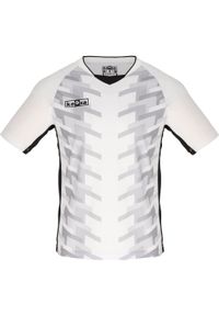 KEEZA - Koszulka piłkarska Keeza Dover Junior. Kolor: biały. Sport: piłka nożna