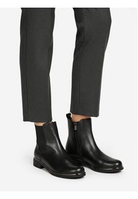 Clara Barson Botki CEO-WS13576-05 Czarny. Kolor: czarny. Materiał: materiał, skóra #8