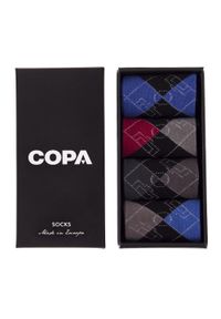 COPA FOOTBALL - Zestaw skarpetek - Dorosły - Argyle - Czarny. Kolor: czarny. Sport: piłka nożna