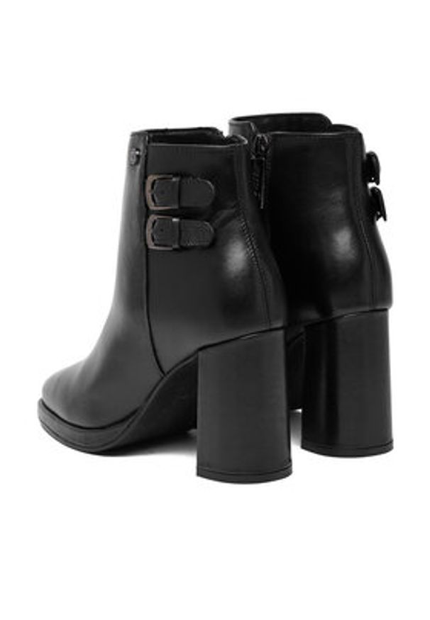 Beverly Hills Polo Club Botki CEO-WI44-LAUREN-01 Czarny. Kolor: czarny. Materiał: skóra