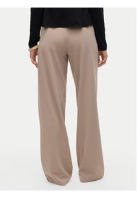 Vero Moda Spodnie materiałowe Berlin 10318454 Beżowy Wide Leg. Kolor: beżowy. Materiał: syntetyk #3