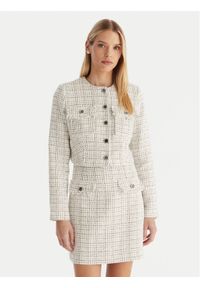 Guess Kurtka przejściowa W5YN44 WHDB2 Biały Regular Fit. Kolor: biały. Materiał: syntetyk #1