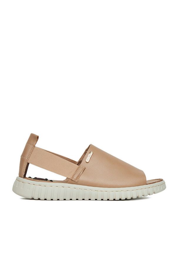 Go Soft Sandały LA319143-6 Beżowy. Kolor: beżowy. Materiał: skóra