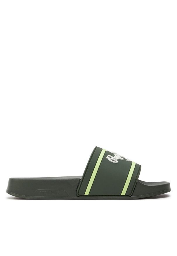 Klapki Pepe Jeans. Kolor: brązowy