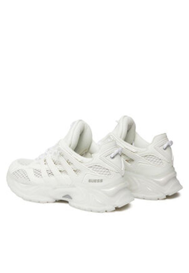 Guess Sneakersy Belluna FLJBLL ELE12 Biały. Kolor: biały. Materiał: skóra