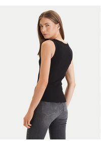 Guess Top W6GP22 K2954 Czarny Regular Fit. Kolor: czarny. Materiał: syntetyk #4