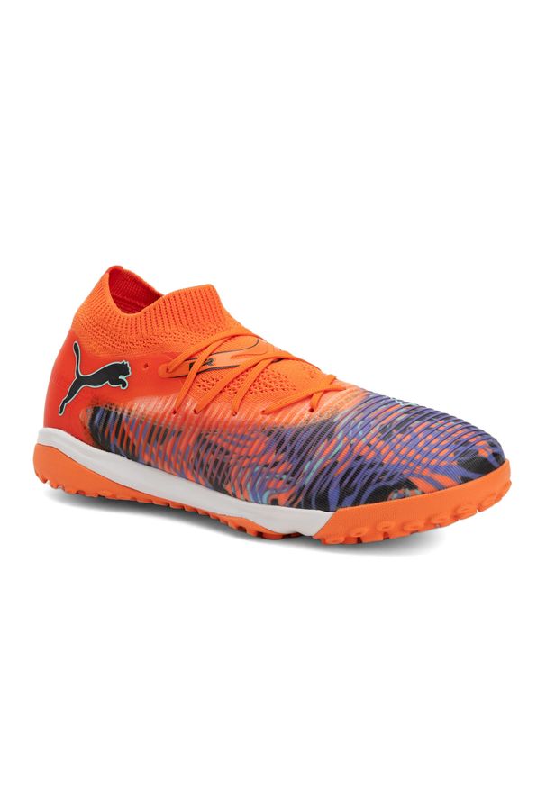 Puma - Buty piłkarskie PUMA Future 8 Match Creativity TT. Kolor: pomarańczowy. Sport: piłka nożna