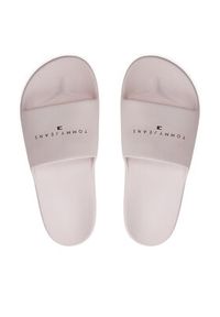 Tommy Jeans Klapki Tjw Printed Pu Pool Slide EN0EN02693 Écru. Materiał: syntetyk #4