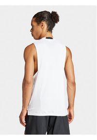 Adidas - adidas Koszulka techniczna Designed for Training IS3709 Biały Regular Fit. Kolor: biały. Materiał: syntetyk #4