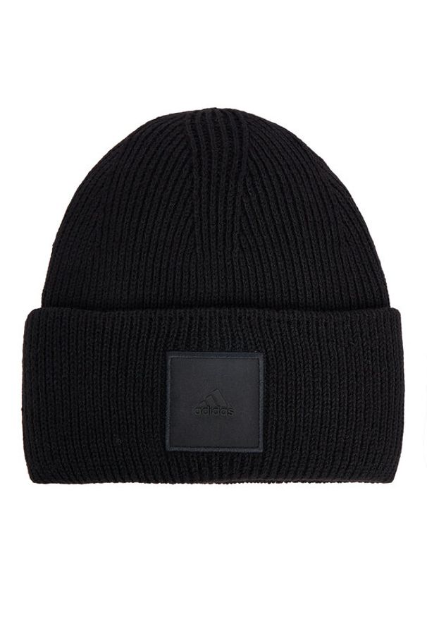 Adidas - adidas Czapka Cuffed Beanie IY5255 Czarny. Kolor: czarny. Materiał: poliester