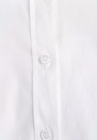 Born2be - Biała Bawełniana Koszula w Klasycznym Stylu Oversize Rivriz. Okazja: na co dzień, na spotkanie biznesowe. Typ kołnierza: kołnierzyk klasyczny. Kolor: biały. Materiał: bawełna. Styl: klasyczny #8