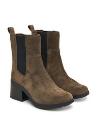Timberland Botki Bellevaux TB0A424XA2D1 Brązowy. Kolor: brązowy. Materiał: zamsz, skóra