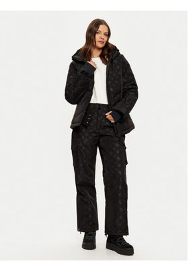 Guess Kurtka narciarska W4PL3N WH0K0 Czarny Regular Fit. Kolor: czarny. Materiał: syntetyk. Sport: narciarstwo