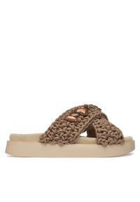 Inuikii Klapki Woven Stones 1004.003.0073 Beżowy jasny. Kolor: beżowy. Materiał: materiał #1