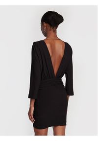 Ba&sh Sukienka koktajlowa Megan 1H22MEGA Czarny Slim Fit. Kolor: czarny. Materiał: wiskoza. Styl: wizytowy #4