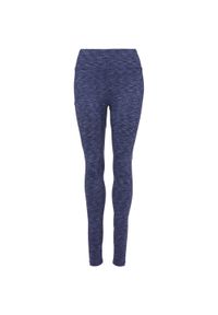 SLOPE - Legginsy XL Damskie Loupe Mala Blu - Komfort i Styl. Kolor: niebieski. Materiał: elastan, poliester. Sport: turystyka piesza