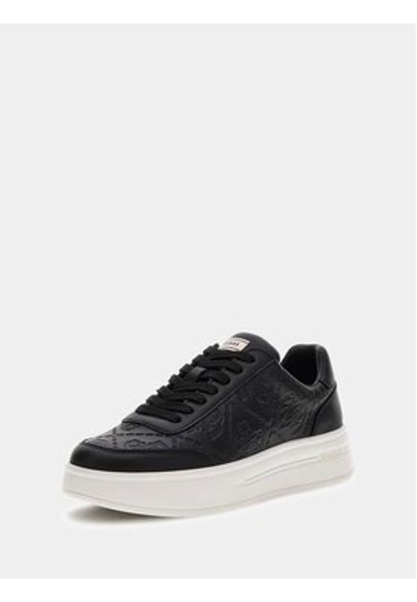 Guess Sneakersy 178503 Czarny. Kolor: czarny