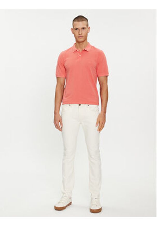 Lee Jeansy Luke 112349207 Biały Slim Fit. Kolor: biały