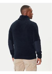 Aeronautica Militare Sweter 252MA1574UL00539 Granatowy Regular Fit. Kolor: niebieski. Materiał: bawełna #4