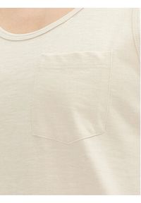 Jack & Jones Tank top Jake 12270577 Beżowy Regular Fit. Kolor: beżowy. Materiał: bawełna #5
