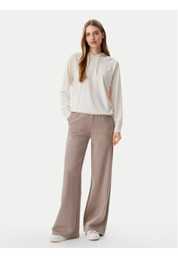 Guess Bluza O5GQ00 KCQP2 Écru Regular Fit. Materiał: syntetyk