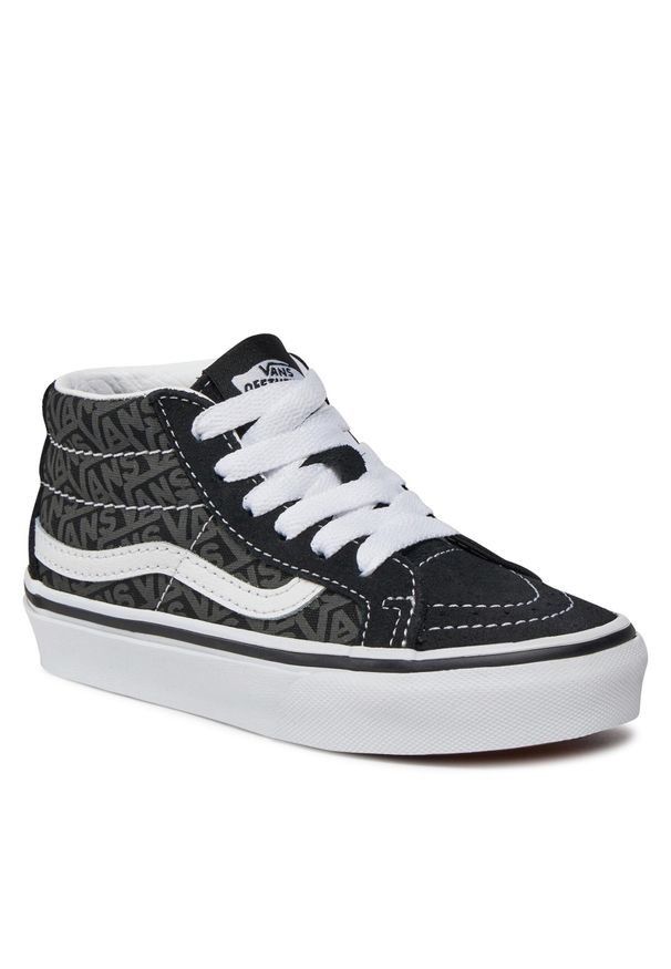 Sneakersy Vans Sk8-Mid Reissue VN000BVP6BT1 Black/True White. Kolor: czarny. Model: Vans SK8